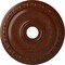 Ekena Millwork Jackson Medallion (Canopies up to 5 1/8"), 20"OD x 3 5/8"ID x 1"P, Burnished Mahogany Crackle CM20JABMC - alternate 1
